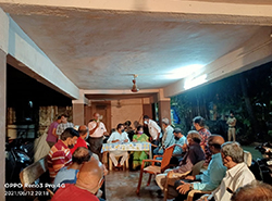 A meeting was organised to have a discussion on the conveyance deed with the members of Punit Nagar Co-Operative Housing Society ,Plot No. 3 ,Ward 17, Borivali West. Corporator Mrs. Bina Doshi was also present during the discussion !