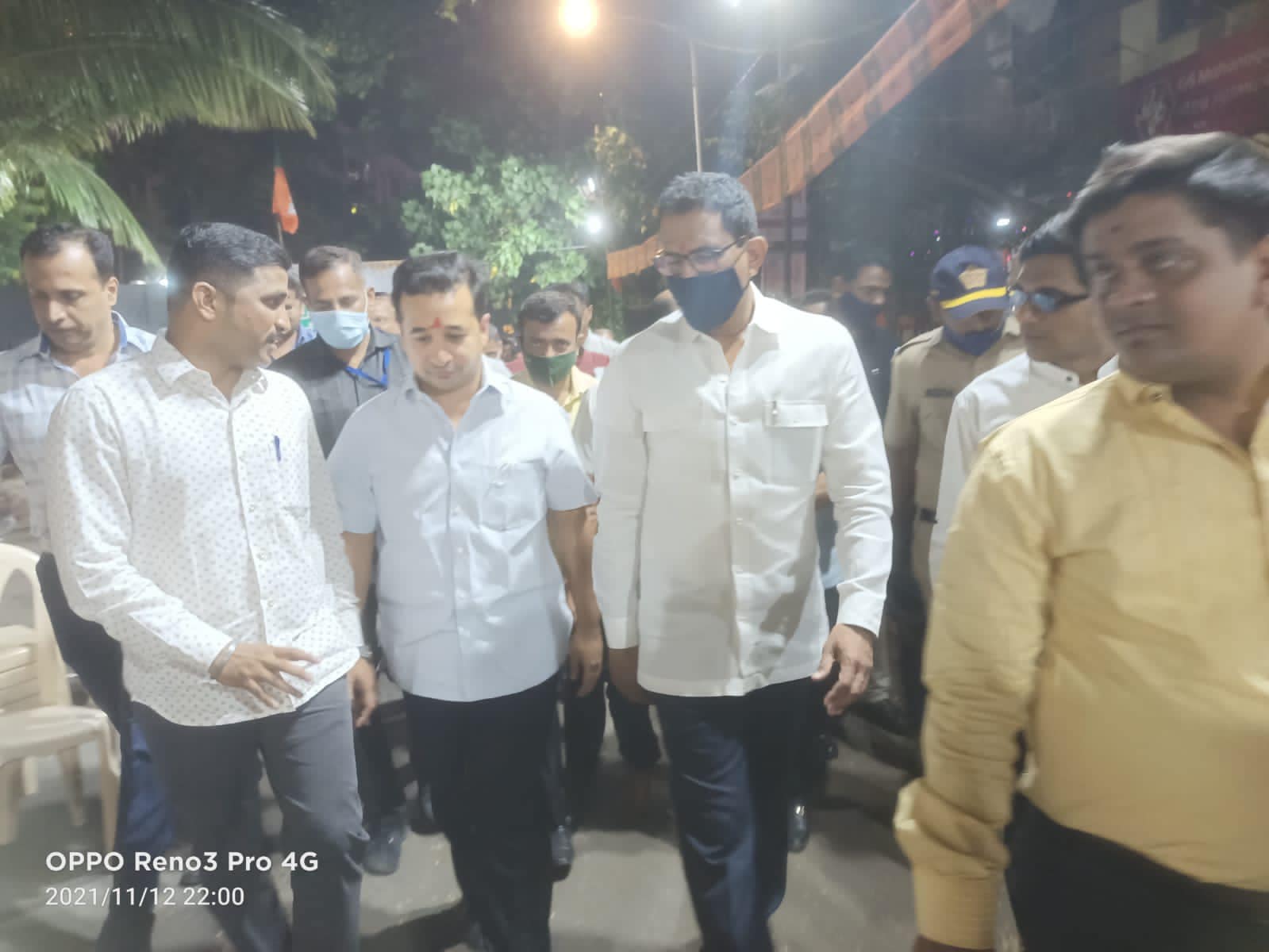 Attended the 'Marathi Katta' program that is Modiji's vision and Devendraji's Mission organized at Ward No. 205, Abhyuday Nagar, Shivdi Assembly today and In this program, took note of various issues of local citizens MLA Mr. Nitesh Rane, BJP South Mumbai