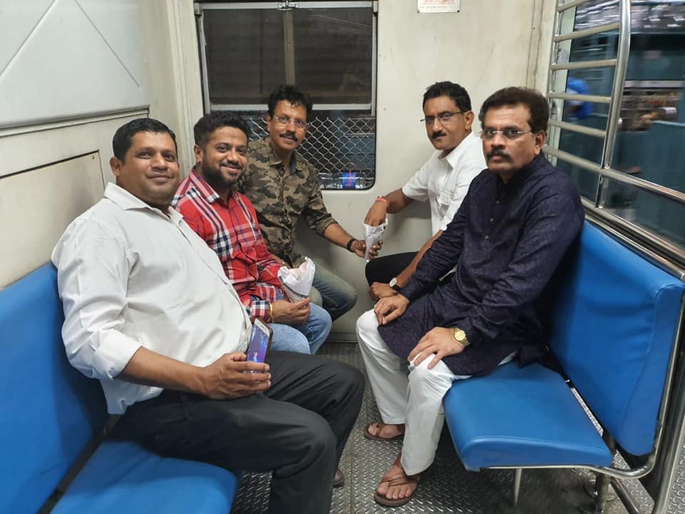 Journey through our very own Western Railways after attending the Diwali Sneh Samelan organised by BJP Mumbai