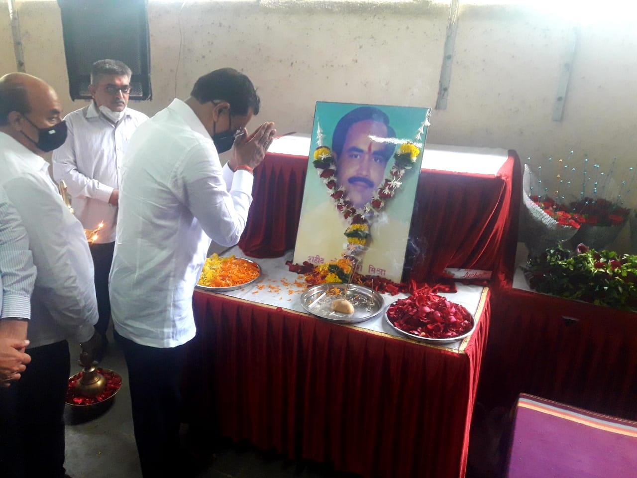 Attended a Blood Donation Camp organised by Om Prakash Pratishthan in memory of Martyr Omprakash Mishraji on his 23rd Death Anniversary. North Mumbai MP Mr. Gopal Shetty, Corporator Mr. Vidyarthi Singh, BJP Padadhikaris and Karyakartas were also present!