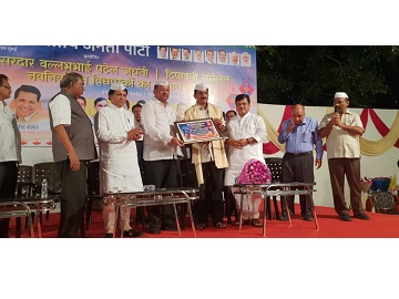Shri. Sunil Rane felicitated by North Mumbai BJP in presence of Shri Gopal Shetty Ji , MP at Poisur Gymkhana.