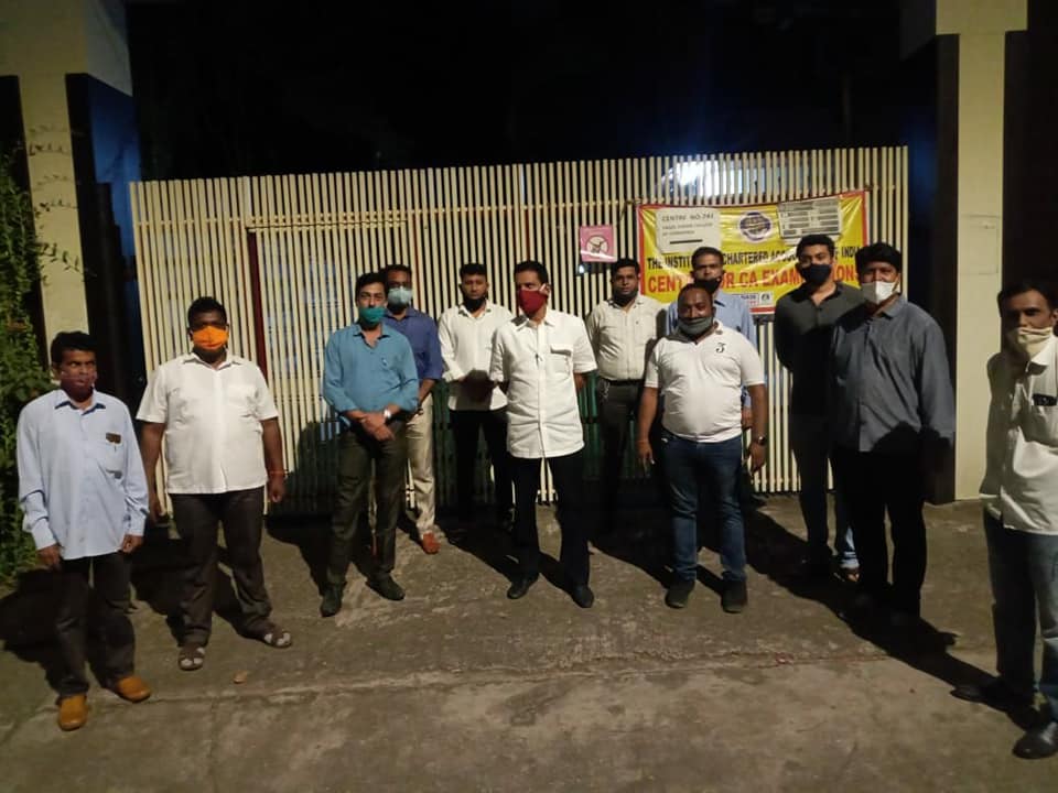 Took a late night stroll from the BJP Gorai office to Mahatma Phule Slum in Old MHB colony, Borivali West along with Former Corporator Mr.Shiva Shetty.