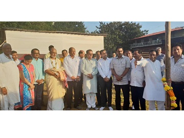 Shri. Sunil Rane attended the Bhagwat Saptah Muhurat.
