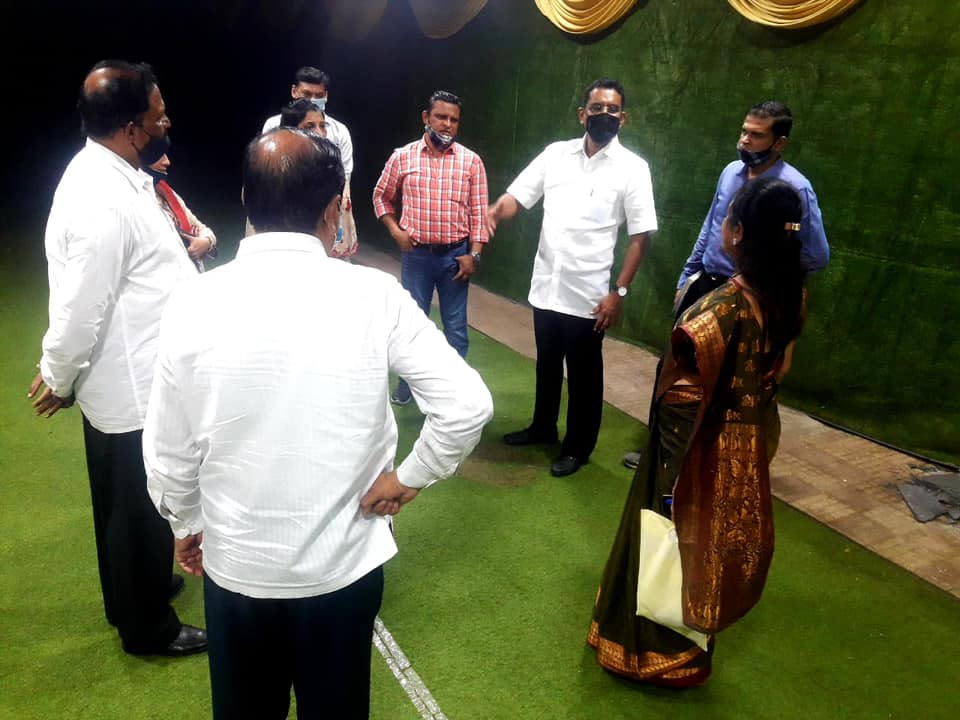 Organised meeting alongwith Durga Mata Navratri Utsav Samiti at Gokhale Hall in Shimpoli Road, Borivali(W), and discussed about the planning and execution of the Navratri Utsav with the representatives present during the meet.