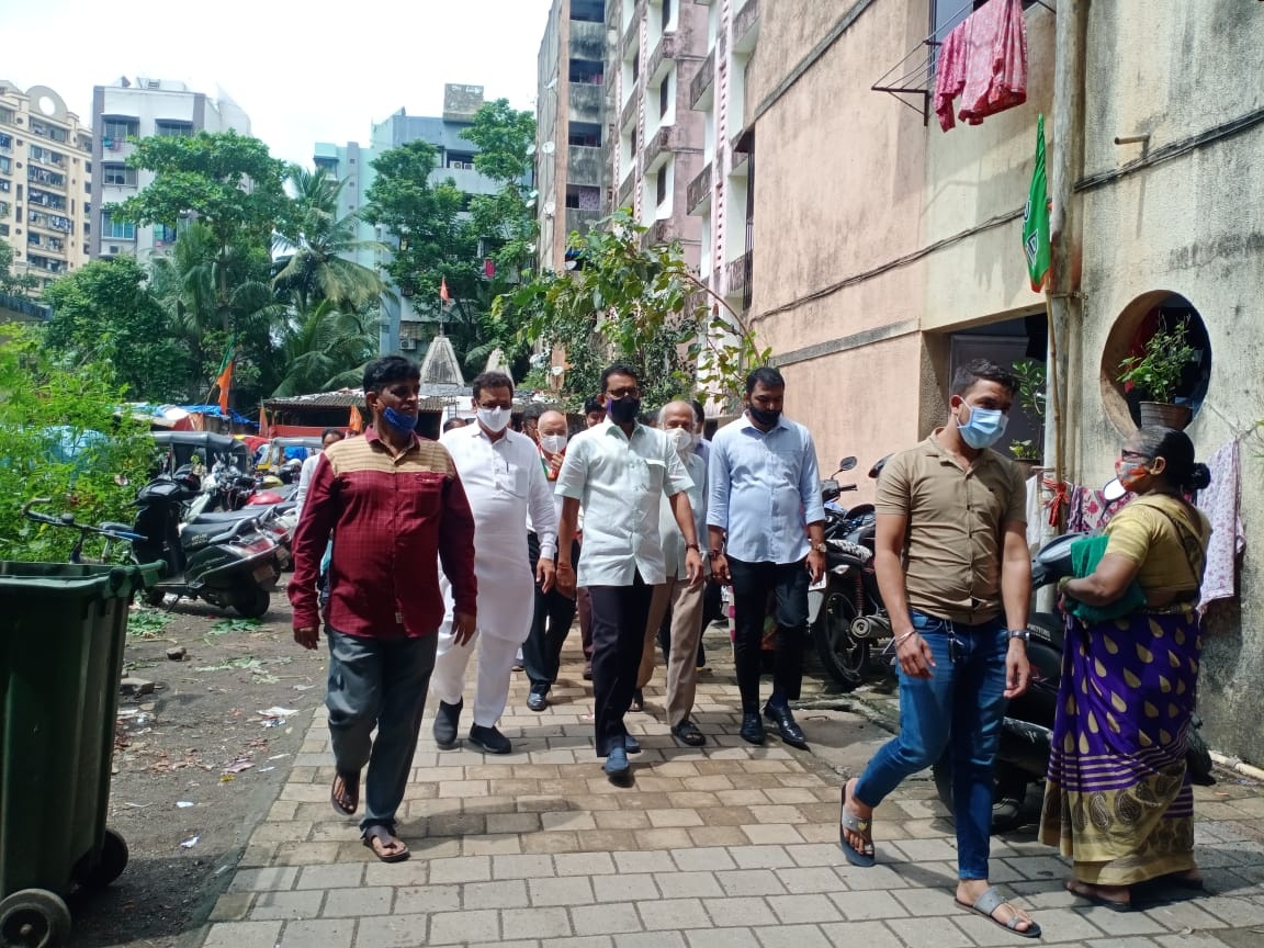 Attended a Free Medical Check-up and Spectacle Distribution Program at  Borbhat Pada, Ward No.15, Borivali (W) organised by BJP Borivali Constituency and Gujarati Cell for the local citizens held on the occasion of Shri. Pandit Deendayal Upadhyaya?? Birth