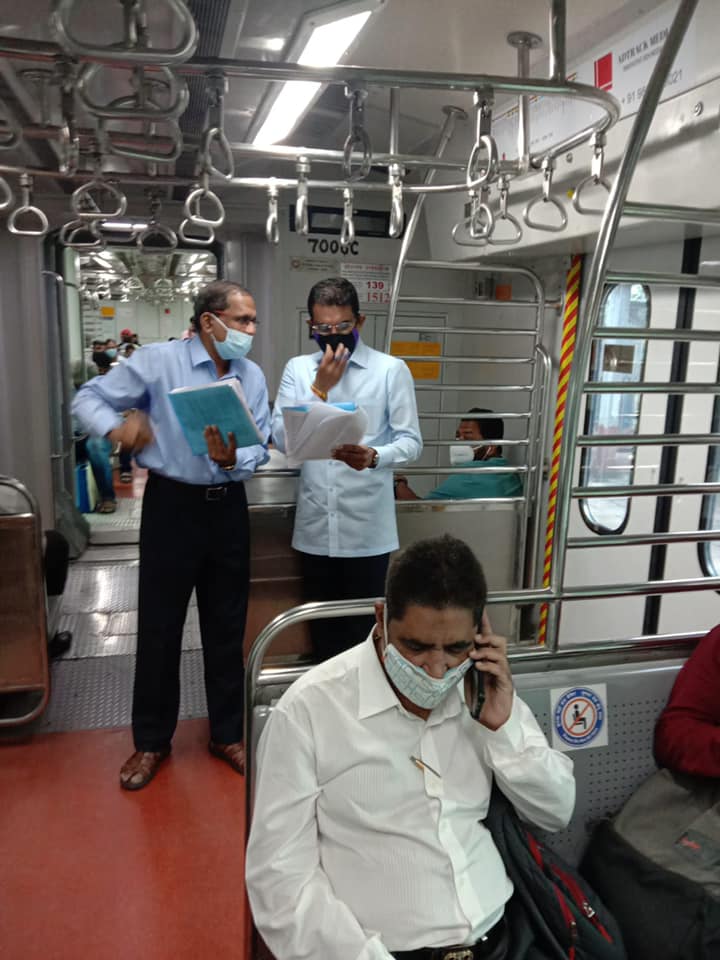 Commuted via Local Train till Churchgate to attend an important meeting in MHADA Office, Mumbai. In this meeting highlighted the concerns regarding the Water Treatment of the Sewage Treatment Plant (STP) at Charkop Sector ??8, Borivali Division to get it 