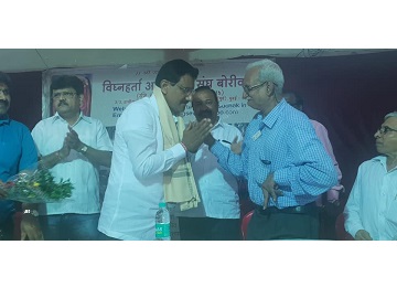 Shri. Sunil Rane attended the Sports Day Prize Distribution of Vighnaharta Apang Seva Sangh, Borivali.