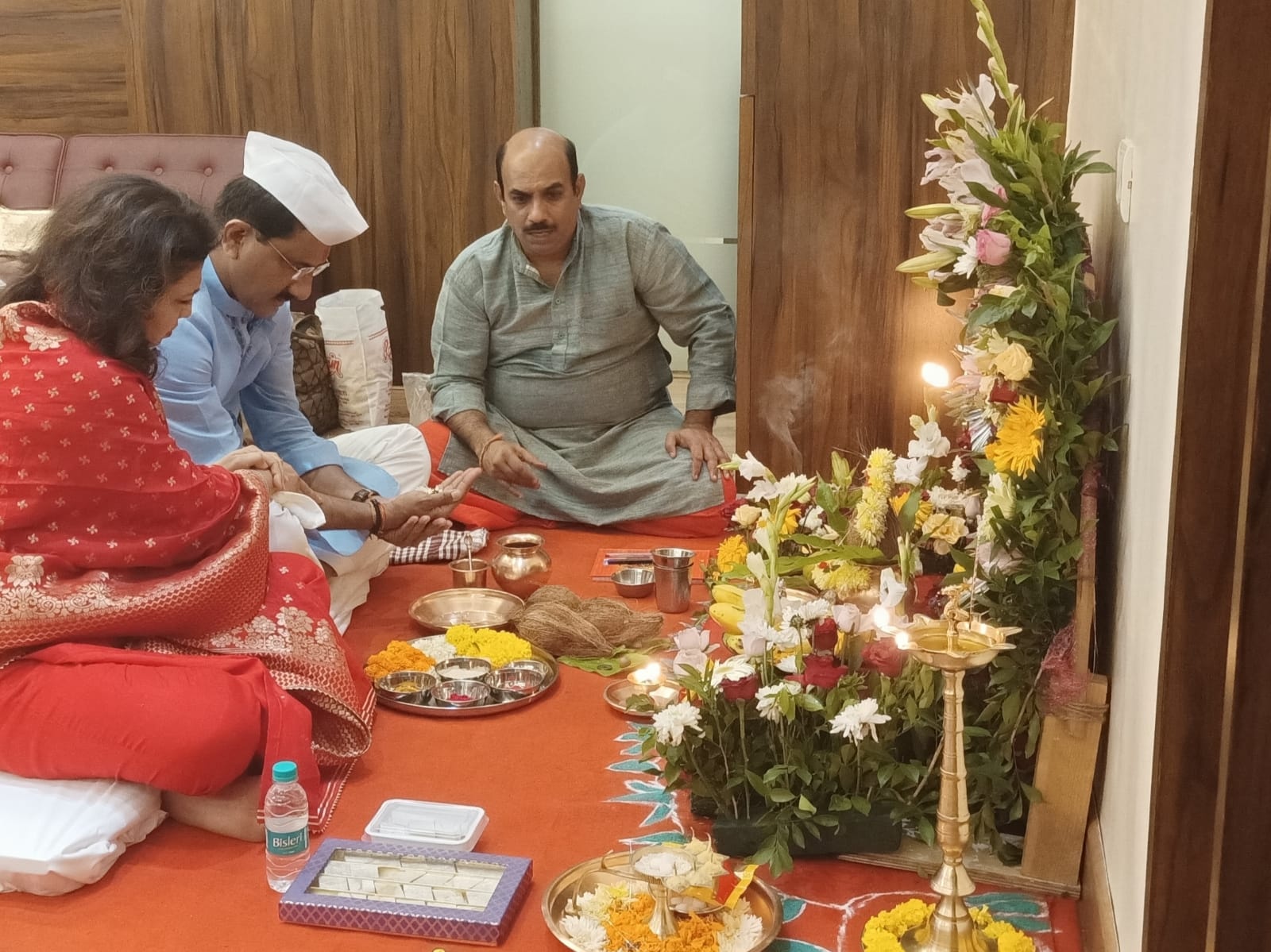  Performed the Lakshmi Pooja at Atharva Group of Institutes Campus, Malad (W).