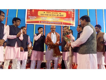 Shri. Sunil Rane attended the Diwali Milan and Pratibha Samman Samaroh organised by Mewad Maheshwari Mandal in Borivali