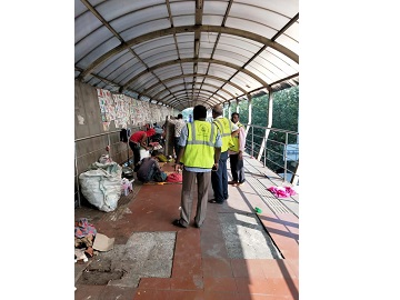 The Borivali Skywalk is getting a new look post Shri. Sunil Rane recent visit to inspect the area.
