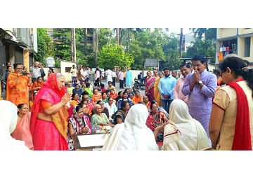 Shri Sunil Rane attended Chaturmas Parivartan At Yogi Nagar Jain Sangh