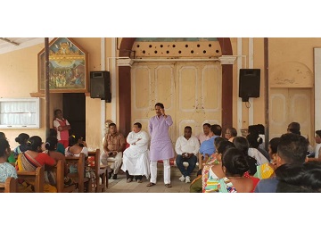 Shri. Sunil Rane interacted with the citizens at Gorai Gaon & Manori Gaon.