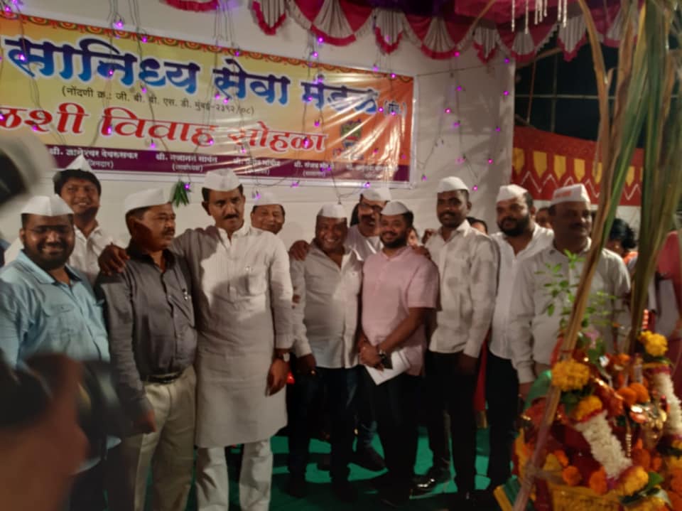 Shri. Sunil Rane attended the Tulsi Vivaah Program at Sagar Sanidhya Seva Mandal ,Gorai
