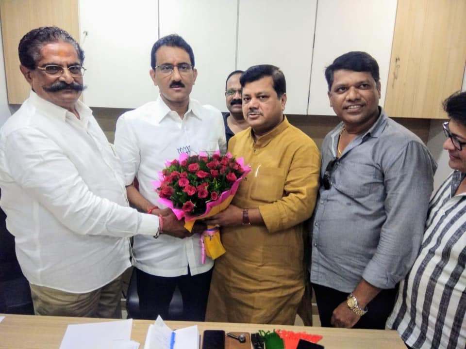 Shri. Sunil Rane best wishes received from Shri. Pravin Darekar ji, MLC