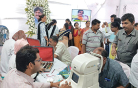 Free Eye Camp Arrange in Worli Police Camp