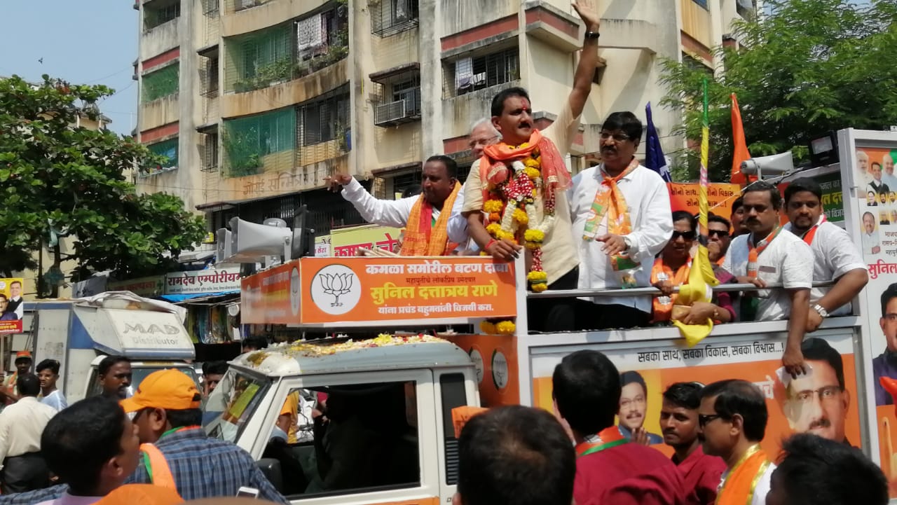Shri. Sunil Rane attended election rally at Gorai-2,Borivali(W).