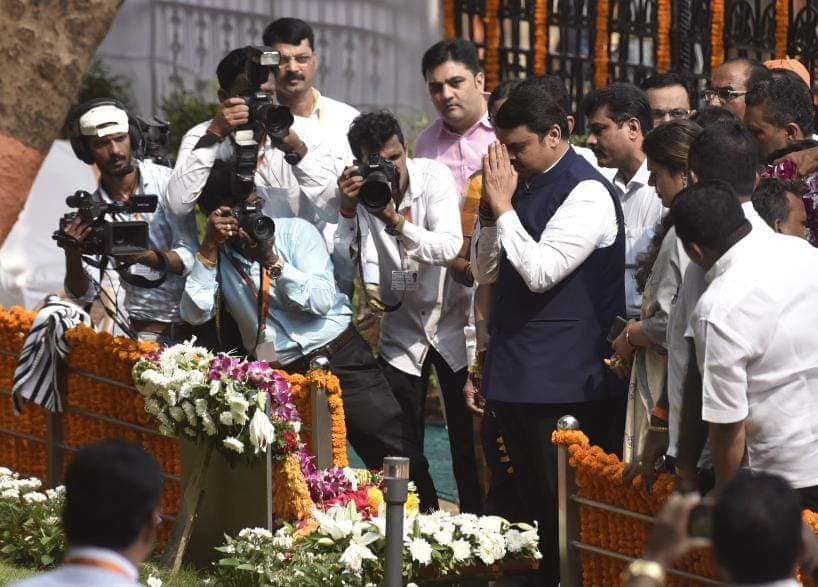 Shri. Sunil Rane visited Shivaji Park, Dadar along with Hon'ble Devendra Fadnavis ji and BJP Mumbai President, Mangal Prabhat Lodha ji.