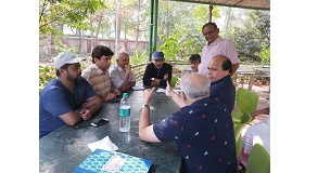 Shri Sunil Rane started the morning by interacting with the Trustee of Borivali Sanskruti Kendra, at Van Vihar.
