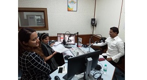 Shri. Sunil Rane FM Rainbow Radio 107.1mhz conducted an interview wherein we talked about the Manipur visits and the donation of an ambulance to the Ex-Servicemen at Churachandpur and distribution of laptops to the daughters of martyrs under Atharva Found