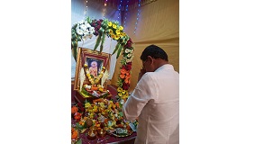 Shri. Sunil Rane attended the 'Swami Samarth Paduka Darshan' at Sector no. 5, Society no. 538