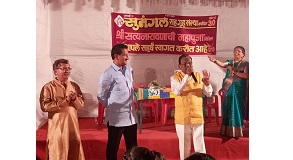 Shri. Sunil Rane visited Satyanarayana Mahapuj organized by the Sumangal Society in Borivali assembly and interacted with the attendees.