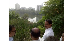 Shri. Sunil Rane convened a meeting with the architect and the officials of MCGM and MHADA at society no. 842, Charkop sector 8 to address the issues being faced by the residents and the beautification of the mangrove lake there.