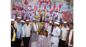 Shri. Sunil Rane attended the Harinam Saptah organized by 