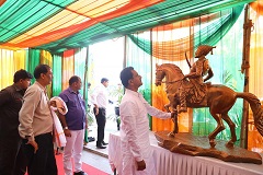 BJP Mumbai President, Shri Mangal Prabhat Lodha Ji and thousands of people from the constituency, visited the newly inaugurated BJP Office in Borivali today.