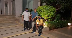 A picture taken at my building gate, after a stroll in the Borivali Constituency, to spread awareness about the precautions to be taken to prevent #Coronavirus, urging citizens to follow the #JanataCurfew tomorrow from 7 am to 9 pm.