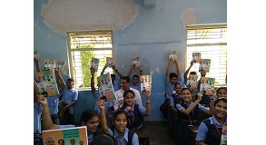 Shri. Sunil Rane visited Suvidya High School at Gorai Link Road, Borivali West, to distribute Model Question Paper Books to the SSC students to help them prepare well for their upcoming board exams.