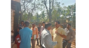 Shri. Sunil Rane visited the newly opened Mhada Office for the welfare of the residents in Gorai 2, Borivali and interacted with the officials present there.