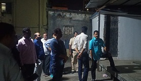 Shri Sunil Rane visited Yogi Nagar Garden in Borivali and took a night round to take a survey of the area for developmental purposes.