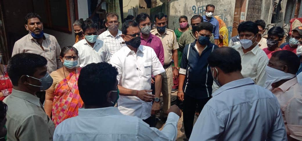 Visited Bhim Nagar slum in Gorai-2 and interacted with the citizens regarding the problems faced by them.