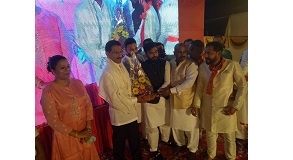 Shri. Sunil Rane glad to be invited to Sai Bhandara organized by Shri Sai Seva Sangh at Charkop.