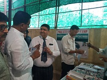 Organized a free eye check-up and spectacle distribution camp in the Borivali Vidhansabha and interacted with the ophthalmologists and citizens present at the camp.
