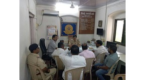 Shri Sunil Rane visited Gorai Police station to discuss the issues related to Gorai and Manori BorivaliParivartan