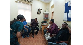 Shri. Sunil Rane Visited Suvidya Prasarak Sangh's Suvidyalay to interact with the school management and guide them about the innovative ideas for the development of their school.