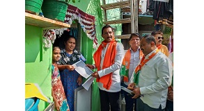 Shri. Sunil Rane with an increased discussion about the CAA and NRC among the masses, it is important to break down both the terms for every citizen. Enlightened the citizens of Borsa Pada, Poisar by stepping at the doorsteps of every resident about the C