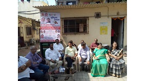 Shri. Sunil Rane did the bhoomipujan of Drainage line of Swapnasiddhi co-operative society at Gorai 1, Borivali West.