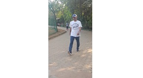 The Spirit of Sports keeps the body healthy and fit! Started the morning by taking a morning walk in the garden.