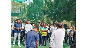 Shri. Sunil Rane after completing the flag hoisting ceremony at different places, visited the 