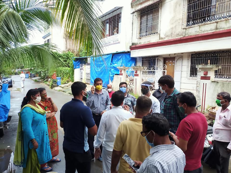 After receiving a lot from complaints of citizens of Charkop regarding water problems, met the citizens of the area yesterday and discussed regarding problems faced by them.Considering the seriousness of matter, the officials of BMC visited the Charkop, s