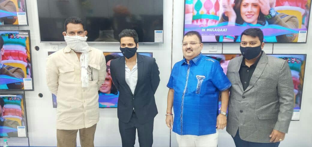 Shri Sunil Rane visited Navdeep Electronic, a newly opened shop by Mr. Deepak Kadam at Carter road no.3, Borivali East and wished him all the best for his new venture.