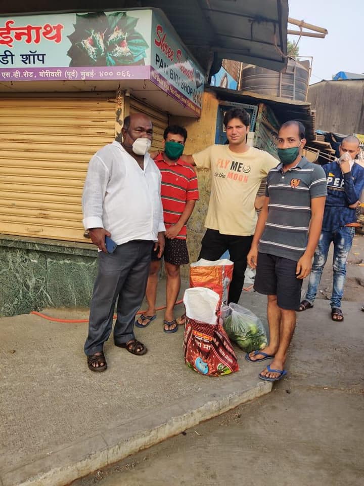 Received information from Dr. Sambit Patra ji, Official Spokesperson of BJP regarding residents o f Orissa State who are currently stuck in Borivali East and are in need of supplies and necessary groceries.  Got the same delivery to them as quickly as pos