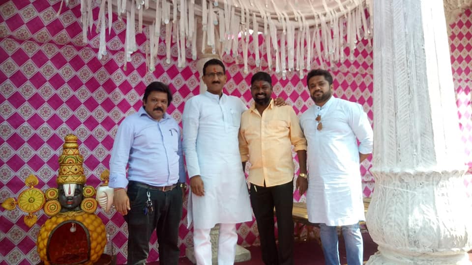 Shri Sunil Rane attended the Shiv Jayanti program at Mulji Nagar, Borivali West.