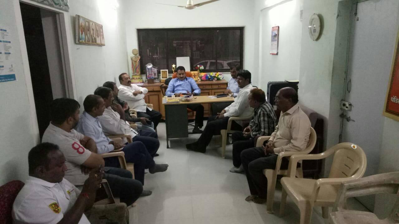 As the CAA Support march will be taking place tomorrow, Shri. Sunil Rane attended a preparatory meeting with Nagarsevak, Mandal President and few karyakartas.