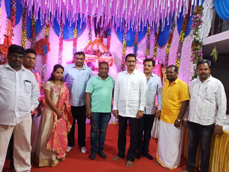 Shr Sunil Rane attented Shri Satya Narayan Mahapooj organized by Sangh Shadow Society and Shivganesh Sai Society in Borivali assembly and interacted with the attendees.