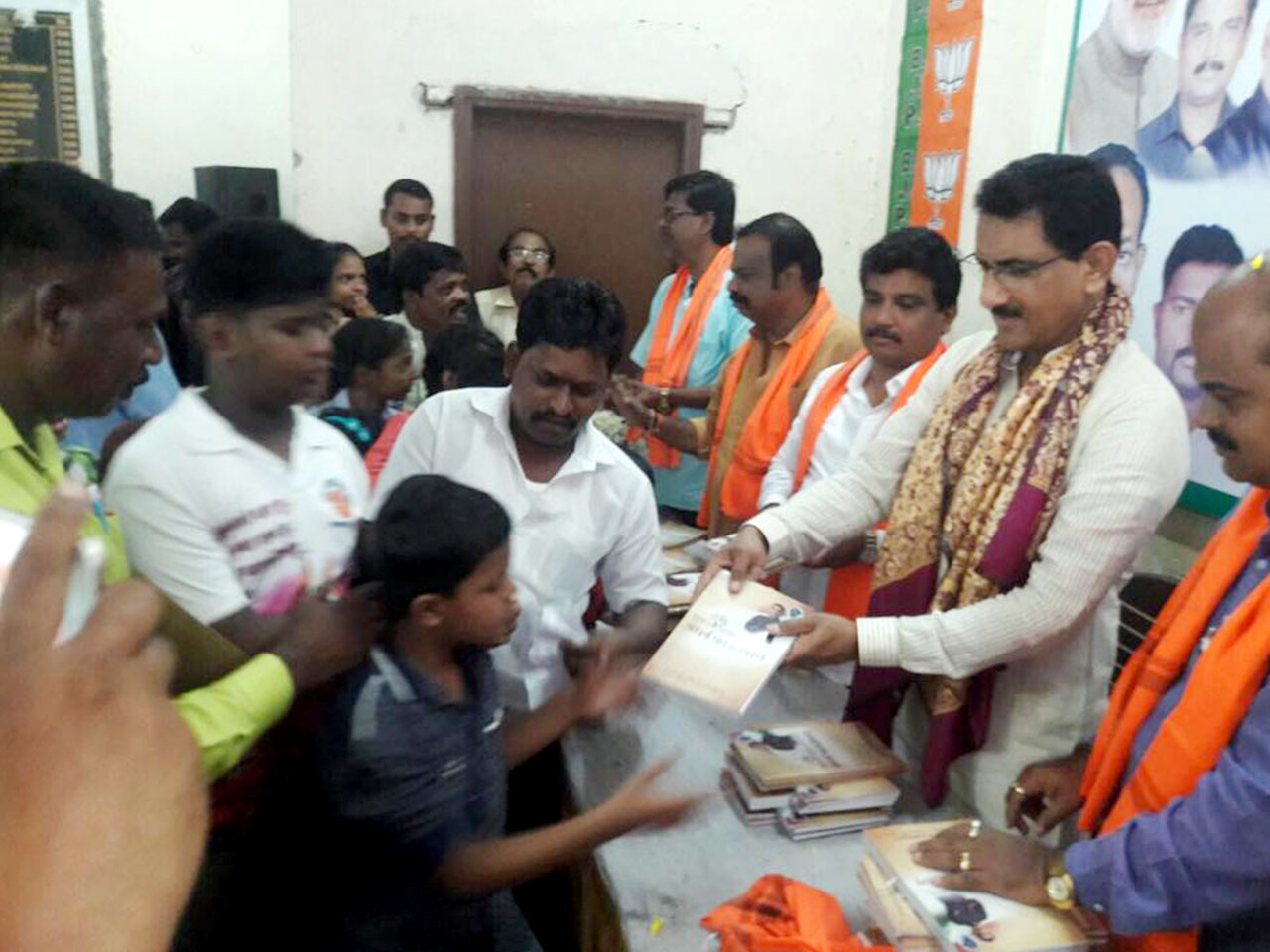 Note Book Distribution Drive