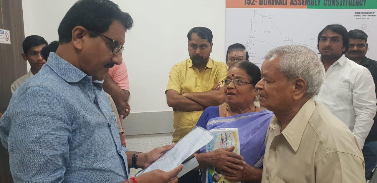 Shri. Sunil Rane interacted with the residents of #Borivali at the BJP office and discussed the measures to be put up with the development of the constituency.